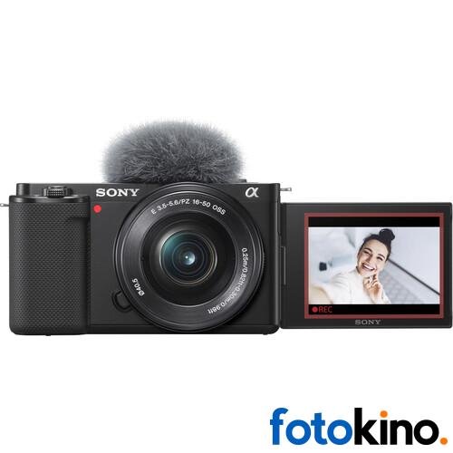 Cámara mirrorless Sony ZV-E10 con lente de 16-50 mm (negro) - Image 4