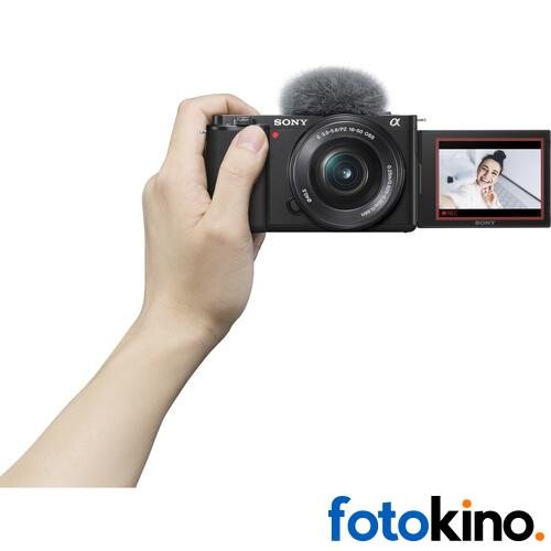 Cámara mirrorless Sony ZV-E10 con lente de 16-50 mm (negro) - Image 11