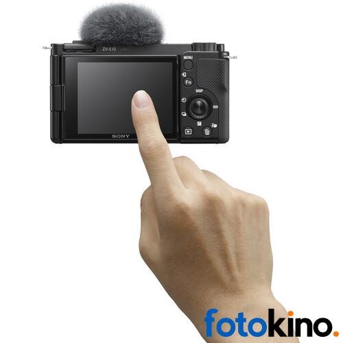 Cámara mirrorless Sony ZV-E10 con lente de 16-50 mm (negro) - Image 14
