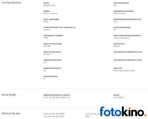 Sony FE 16-35mm f/2.8 GM Lens - Image 8