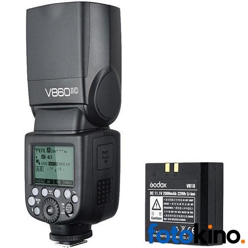 Speedlite Godox V860II C TTL con bateria de litio luz modeladora para Canon - Image 10