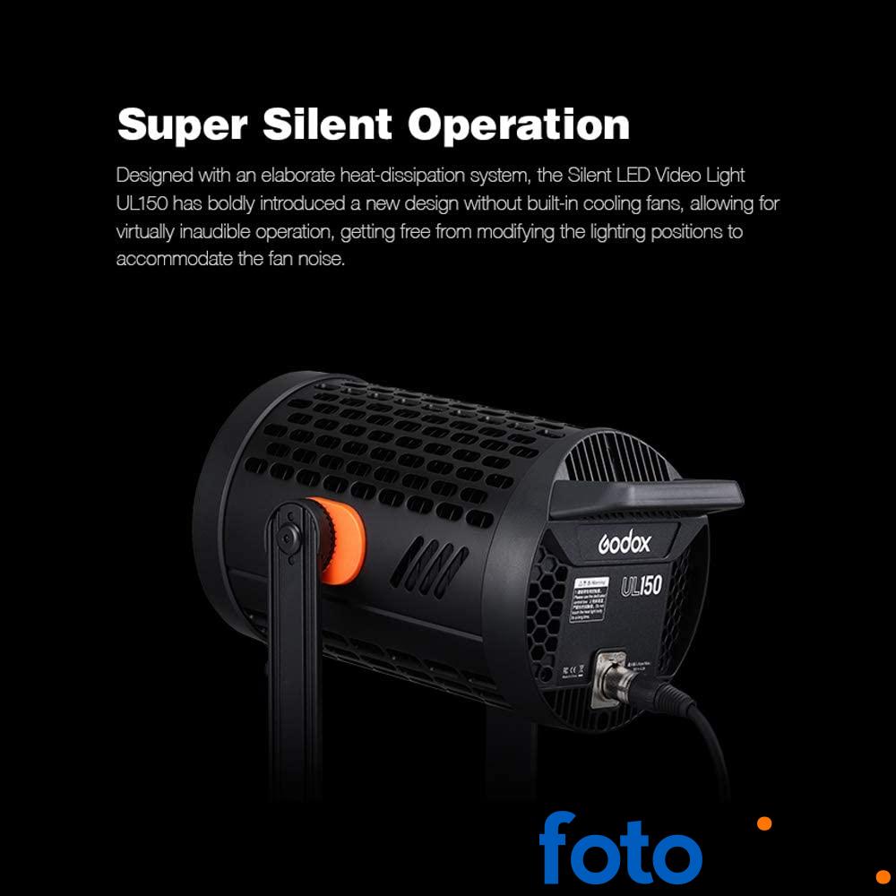 Luz de video LED GODOX UL150 ultra silenciosa - Image 5