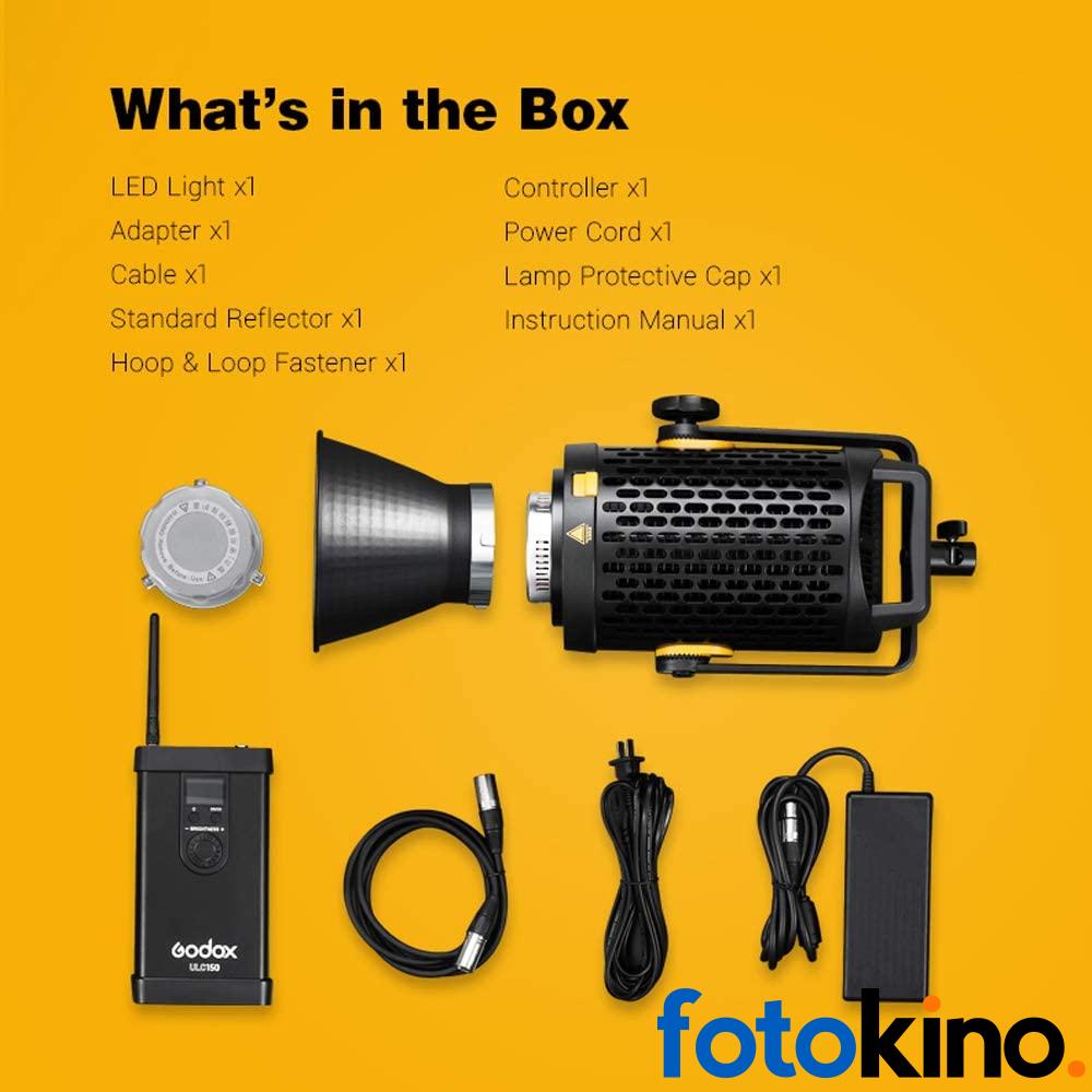 Luz de video LED GODOX UL150 ultra silenciosa - Image 6