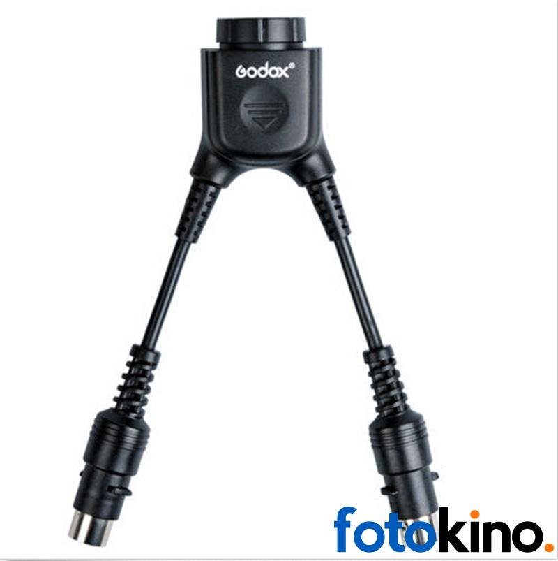 Cable Godox DB-02 adaptador para PB960 2 a 1 (Para duplicar la rapidez de tiempo de reciclado) - Image 3