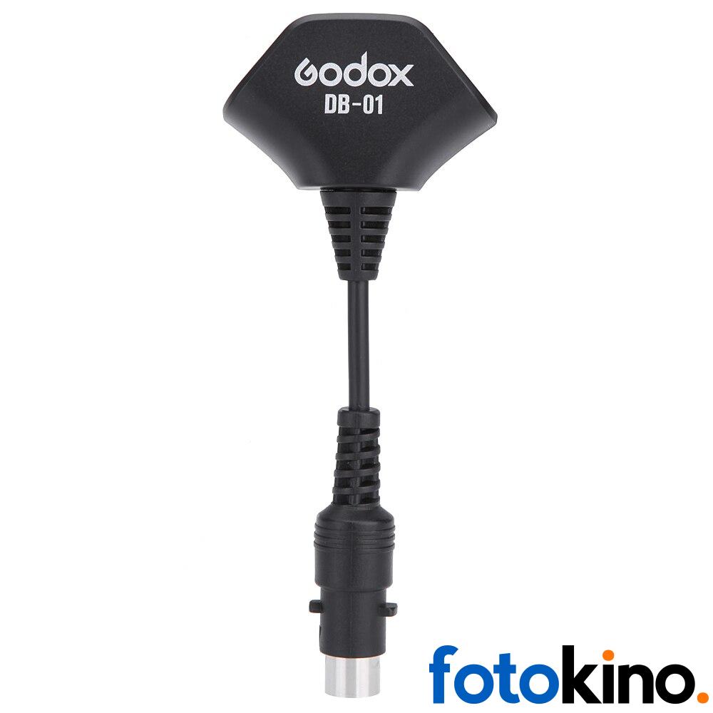 Cable Godox DB-01 adaptador para PB960 1 a 2 (Para dar poder a 2 flashes)