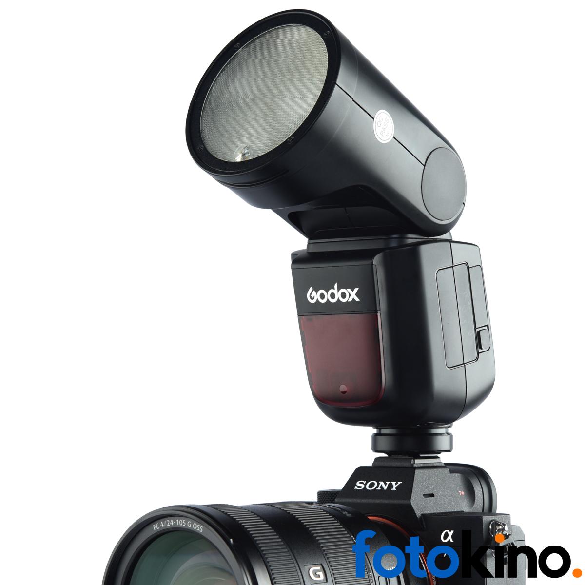 Godox V1-N para cámaras Nikon  Flash Speedlite con batería de litio