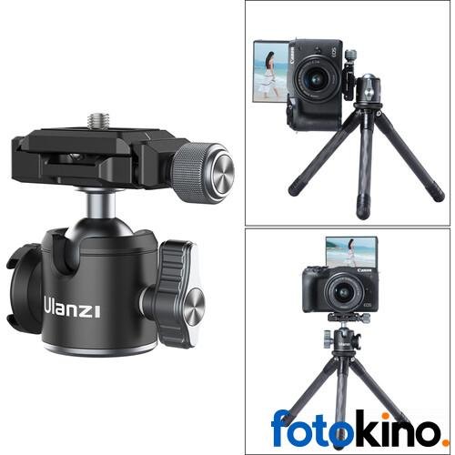 Ulanzi U-80L Cabezal de bola de montaje en zapata fría lateral con liberación rápida tipo Arca - Image 28