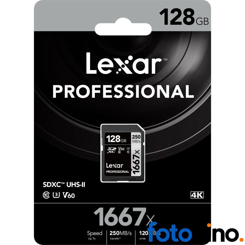 Tarjeta de memoria Lexar Professional 1667x UHS-II SDXC de 128 GB - Image 3