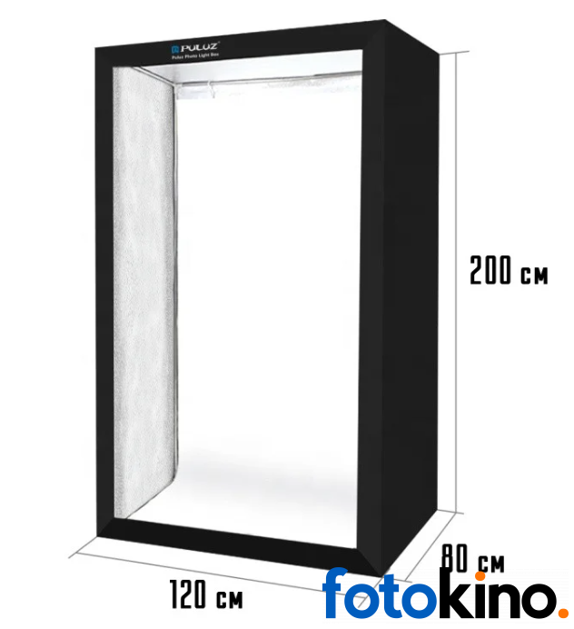 Puluz Caja de luz para foto de catalogos 200x120x80cm para tiendas de ropa - Image 3