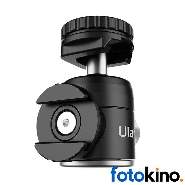 Ulanzi U-60 cabeza de trípode con 2 soportes de zapata fría para Vlog Video Mic luz LED - Image 6