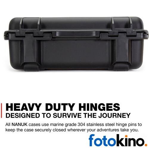 Nanuk 925 - maletin rígido impermeable con esponja para DJI FPV Fly More Kit, 925-FPVG1, color negro - Image 6