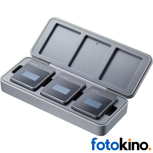 Godox MoveLink M2 Sistema de micrófonos inalámbricos digital compacto para 2 personas para cámaras y smartphones con 3,5 mm (2,4 GHz) - Image 3