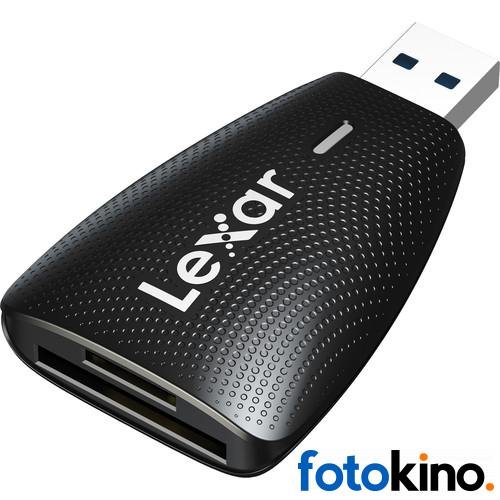 Lector USB 3.0 2 en 1 multitarjeta Lexar