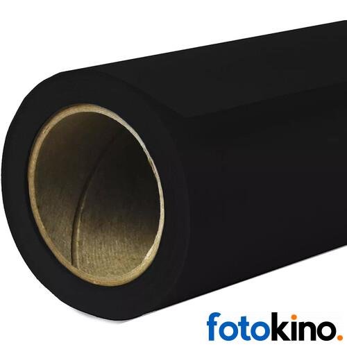 Fondo de cartulina sin costuras (#44 Negro, 2.78 x 11m)