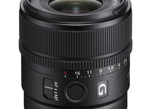 Lente Sony E 15mm f/1.4 G