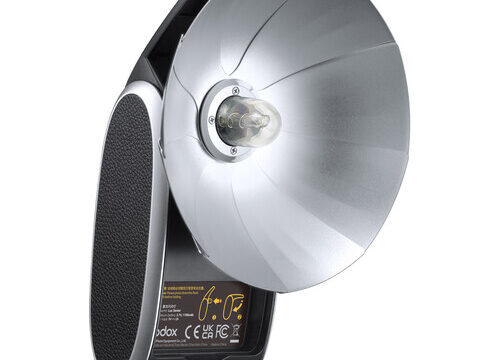 Flash de cámara retro Godox Lux Senior (negro)