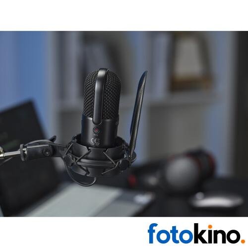 Micrófono USB de condensador cardioide Godox UMic10 con soporte antivibración y filtro pop - Image 17