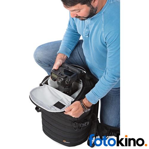 Mochila para cámara y portátil Lowepro ProTactic BP 450 AW II (negra, 25 Litros) - Image 10