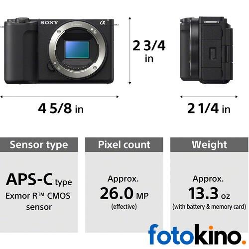 Cámara mirrorless Sony ZV-E10 II (negra)(solo cuerpo) - Image 14