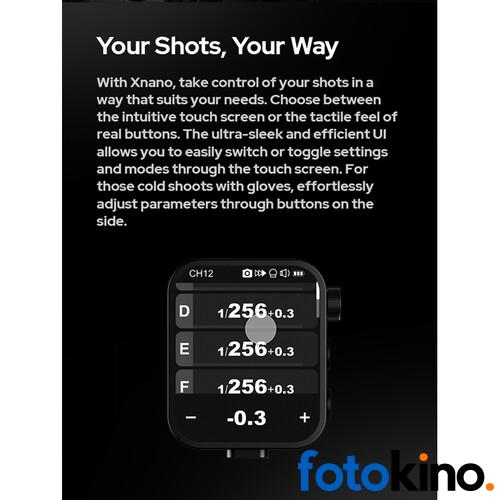 Disparador de flash inalámbrico TTL con pantalla táctil Godox X3 S para Sony - Image 13