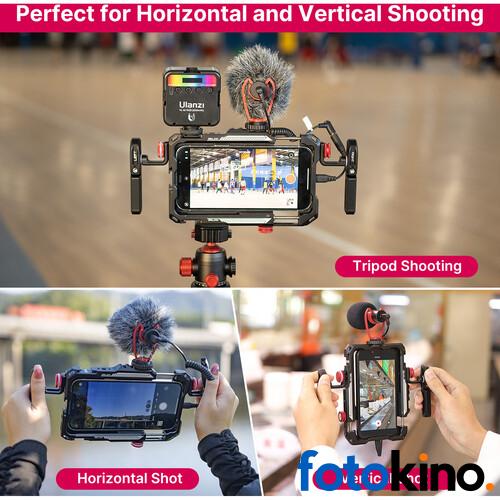 Ulanzi Lino Metal Rig Smartphone con doble agarredera - Image 8