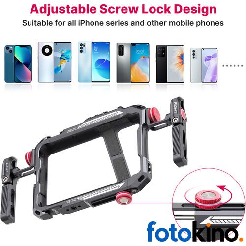 Ulanzi Lino Metal Rig Smartphone con doble agarredera - Image 9