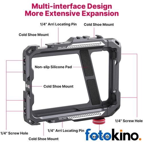 Ulanzi Lino Metal Rig Smartphone con doble agarredera - Image 15