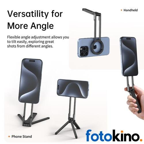 MA30 Ulanzi trípode de teléfono móvil de magsafe (verde oscuro) - Image 5