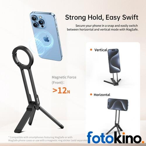 MA30 Ulanzi trípode de teléfono móvil de magsafe (verde oscuro) - Image 7