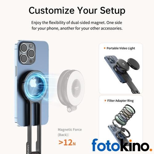 MA30 Ulanzi trípode de teléfono móvil de magsafe (verde oscuro) - Image 8