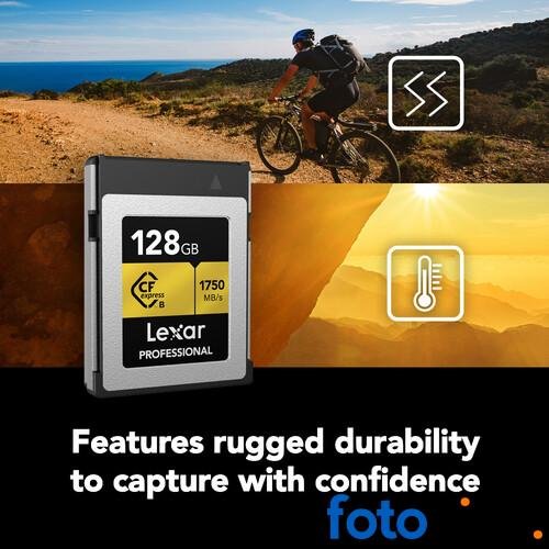 Tarjeta Lexar 128GB Professional CFexpress Tipo B Serie GOLD - Image 7