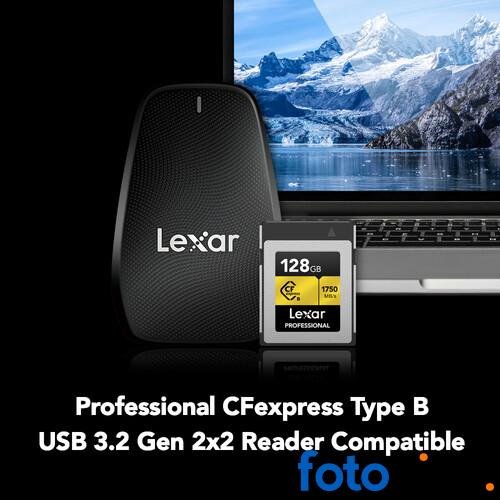 Tarjeta Lexar 128GB Professional CFexpress Tipo B Serie GOLD - Image 9